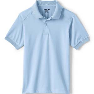 Lands' End School Uniform  Kids Short Sleeve Rapid Dry Polo Shirt - 1 of 2