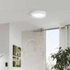 20" LED 1-Light Palomaro Glass Pendant White - EGLO: Semi-Flush Mount, Energy Efficient, ETL Listed - 2 of 4
