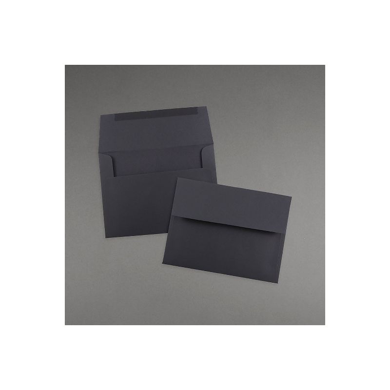 JAM Paper A6 Invitation Envelopes 4.75 x 6.5 Black Bulk 250/Box (22115363H) , 4 of 5
