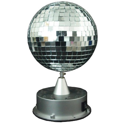 Halloween Mirror Ball with Led Base