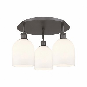 Innovations Lighting Bella 3 - Light Flush Mount in  Oil Rubbed Bronze - 1 of 1