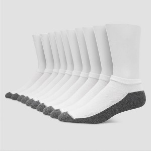 Hanes Premium Men's Big & Tall Low Cut Socks 10pk - 12-14 - 1 of 3