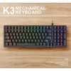 RISOKEYS 100 Keys Mechanical Keyboard Wired Backlight Keyboard Customized E-sports Office Game Computer Keyboard Metal Panel (Black, blue bearings) - 3 of 4