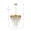 Crystorama Lighting Winham 5 - Light Chandelier in  Antique Gold - 2 of 4