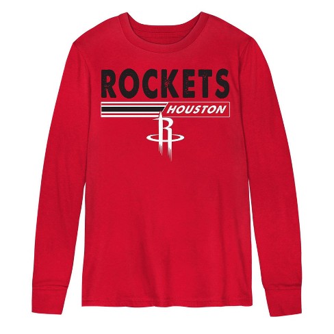 Nba Houston Rockets Boys Long Sleeve T shirt Target