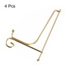 Unique Bargains Iron Adjustable Retro Picture Frame Decorative Holder Stands 4 Pcs - 3 of 4