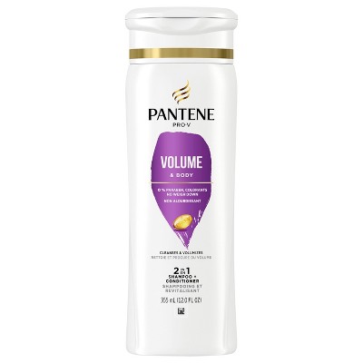 PANTENE PRO-V Volume & Body 2in1 Shampoo + Conditioner, 12.0oz