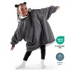 The Bare Homey - Kids Wearable Blanket - Fleece Side Pockets - 4 of 4