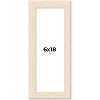 PosterPalooza | 6x18 Wide Barnwood Picture Frame, UV Acrylic, 6 Finishes - Grey, Brown, White, and Black - 2 of 4
