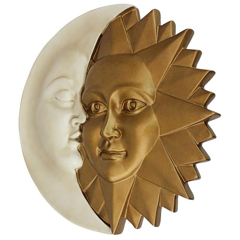 Design Toscano Celestial Harmony: Sun and Moon Wall Sculpture, 3 of 8
