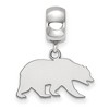 Black Bow Jewelry Sterling Silver California Berkeley Golden Bears NCAA Bead Charm - 2 of 3