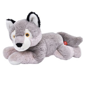 Wild Republic Ecokins Wolf Stuffed Animal, 12 Inches - 1 of 1