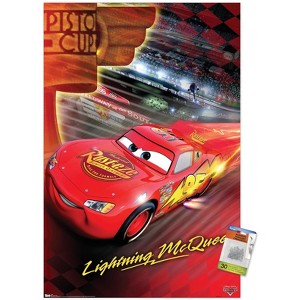 Trends International Disney Pixar Cars - Piston Cup Unframed Wall Poster Prints - 1 of 4
