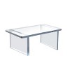 Azar Displays Clear Acrylic 11.75"W x 7.75"D x 6"H 1/2" Thick Deluxe Riser w/Bumpers - 3 of 4