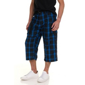 Canada Weather Gear Men’s Cargo Belted Shorts – Lightweight Stretch Twill Knee-Length Shorts with Pockets - 1 of 4