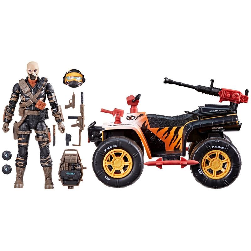 G.I. Joe Classified Series Tiger Force Wreckage Action Figure and Tiger Paw ATV (Target Exclusive), 1 of 16