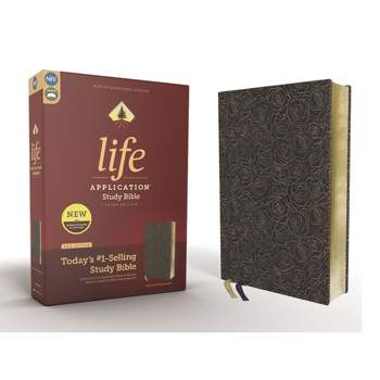 Niv, Life Application Study Bible, Third Edition, Bonded Leather, Navy, Red Letter Edition - (NIV Life Application Study Bible, Third Edition)
