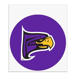 Hunter College Primary Logo Automotive Car Window Locker Circle Bumper Sticker - 1 of 4