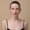 Gold Plated Hollow Hoop Earrings - Lightweight Waterdrop Chunky Hoops, Hypoallergenic Fashion Jewelry for Women - 4 of 4