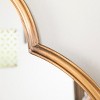 GlasFlength Decorative Wall Mirrors Wall Art Novelty Mirror Vanity Mirror Accent Mirror Metal Frame Mirror for Living Room, Gold, 30"*1.75"*36" - 3 of 4
