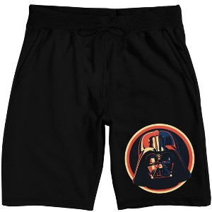 Star Wars A New Hope Darth Vader Adult Black Sleep Pajama Shorts - 1 of 4