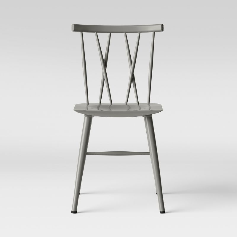 Becket Metal X Back Dining Chair - Threshold™, 4 of 15