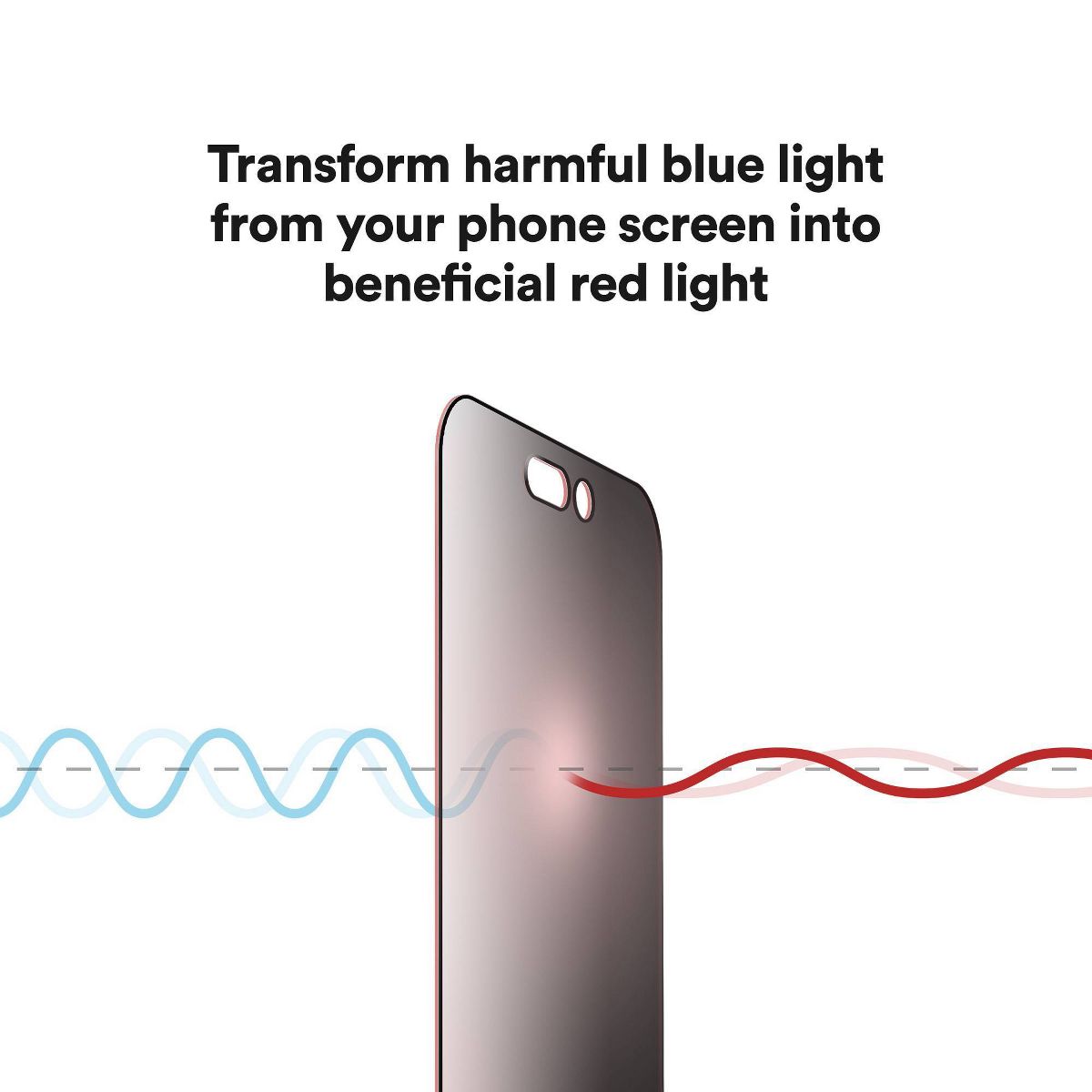 BodyGuardz Red Light Converter iPhone 17 Pro Max/16 Pro Max Screen Protector - Privacy - thumbnail 4