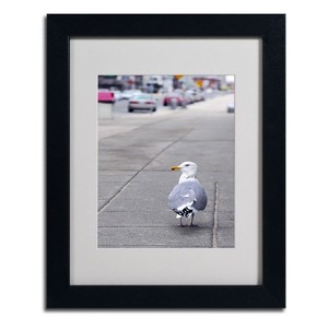 Trademark Fine Art -CATeyes 'Boston 4' Matted Framed Art - 1 of 3