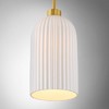 Savoy House Isla Blanca 1 - Light Pendant in  Warm Brass - 3 of 4