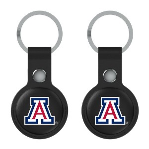 Keyscaper NCAA Big 12 Universities Insignia Black Airtag Holder 2-Pack - 1 of 4