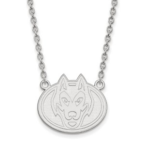 Black Bow Jewelry 14k White Gold St. Cloud State Huskies NCAA Necklace 18 Inch - 1 of 4