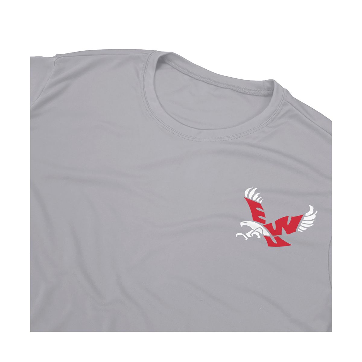 Men's Eastern Washington University Men's Sport Active T-Shirt Left Chest Collegiate Logo - thumbnail 5