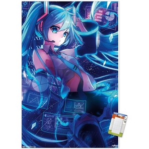 Trends International Hatsune Miku - Screens Unframed Wall Poster Prints - 1 of 4