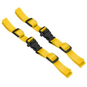 Unique Bargains Adjustable Quick-Release Buckle Backpack Chest Straps 2 Pcs - 1 of 4