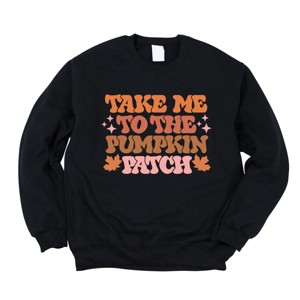 Simply Sage Market Retro Take Me To The Pumpkin Patch Sweatshirt - 1 of 4