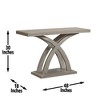Jocelyn - 3 Piece Table Set (Sofa, End, Coffee Tables) - Gray - 4 of 4