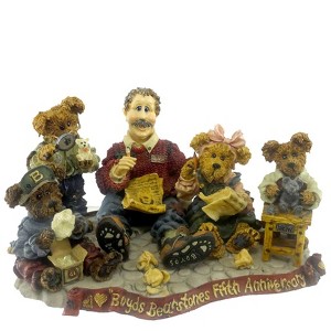 Boyds Bears 4.0 Inch T. H. B. ...Work Is Love Made Visible Limited Edition Animal Statues - 1 of 3