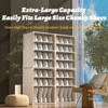 Foldable and Stackable Shoe Rack, Free Combination, Space-saving Storage and Organization, Suitable for Bedroom, Home - 3 of 4