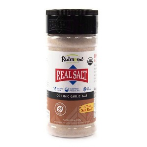 Redmond Life Real Salt Garlic Salt Seasoning Shaker 8.25 oz - 1 of 4