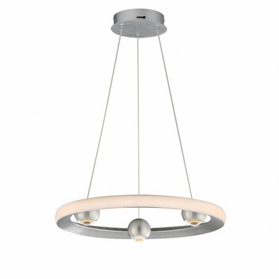 ET2 Lighting Nodes 1 - Light Pendant in  Brushed Aluminum