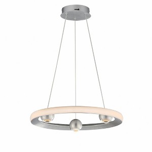 ET2 Lighting Nodes 1 - Light Pendant in  Brushed Aluminum - 1 of 4