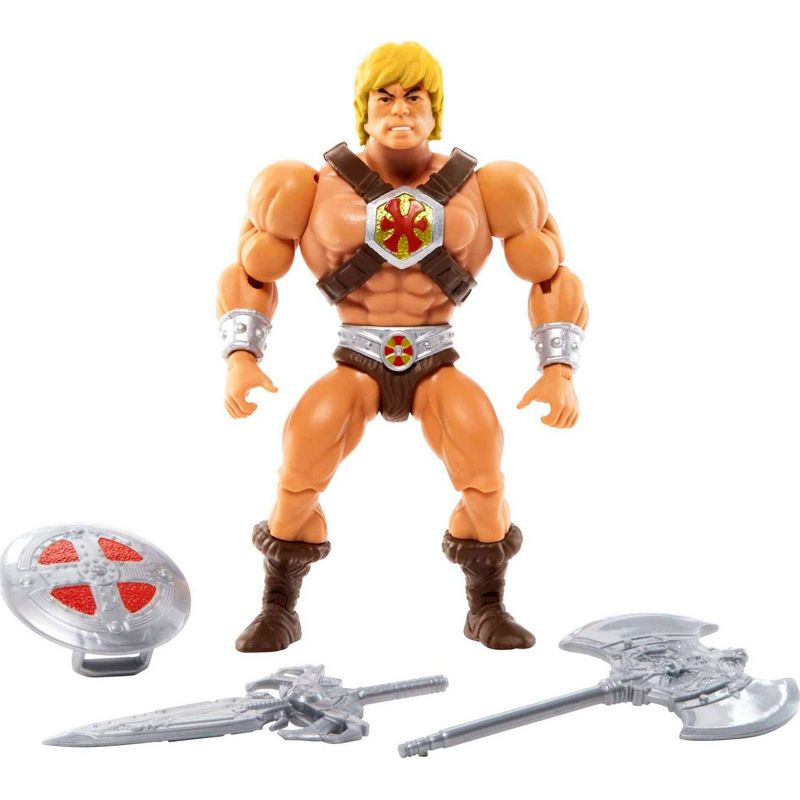 Masters of the Universe Origins He-Man Action Figure, 1 of 10