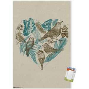 Trends International Rachel Caldwell - Wild Heart Unframed Wall Poster Prints - 1 of 4