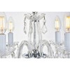 Elegant Lighting Rococo 4 light Chrome Pendant Clear Royal Cut Crystal - 2 of 3