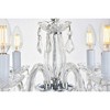 Elegant Lighting Rococo 4 light Chrome Pendant Clear Royal Cut Crystal - image 2 of 3