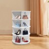 YIYIBYUS Rotating Shoe Rack Free Standing Shoe Organizer - 2 of 4