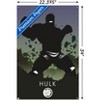 Trends International Marvel Heroic Silhouette - Hulk Unframed Wall Poster Prints - 3 of 4