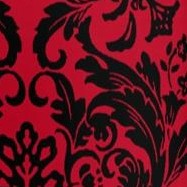 classic red damask