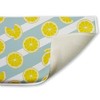 Stupell Industries Kitchen Lemony Stripes Printed Plush Bathroom Floor Mat, design by Anna Quach - 2 of 4