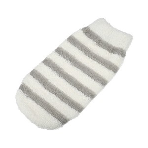 Unique Bargains Bathroom Shower Exfoliating Gloves 9.06"x4.72" Beige 1 Pc - 1 of 4
